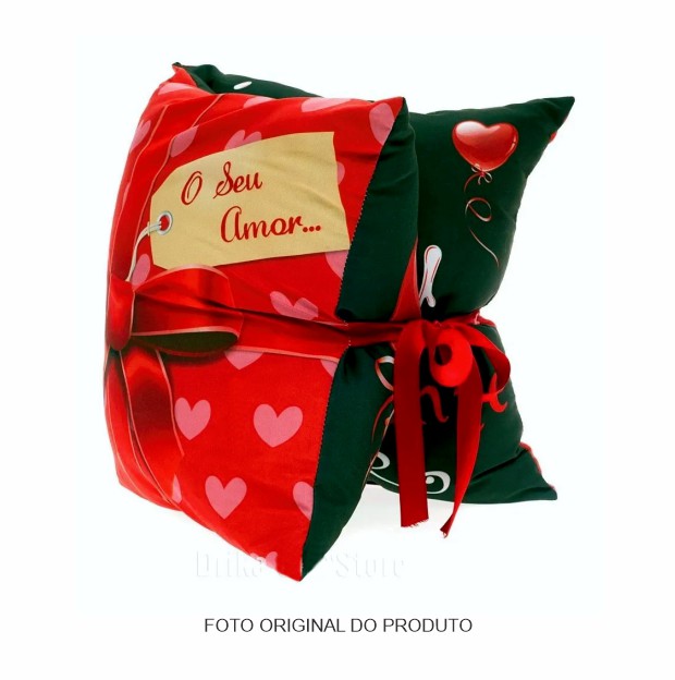Almofada carta dupla 30x60